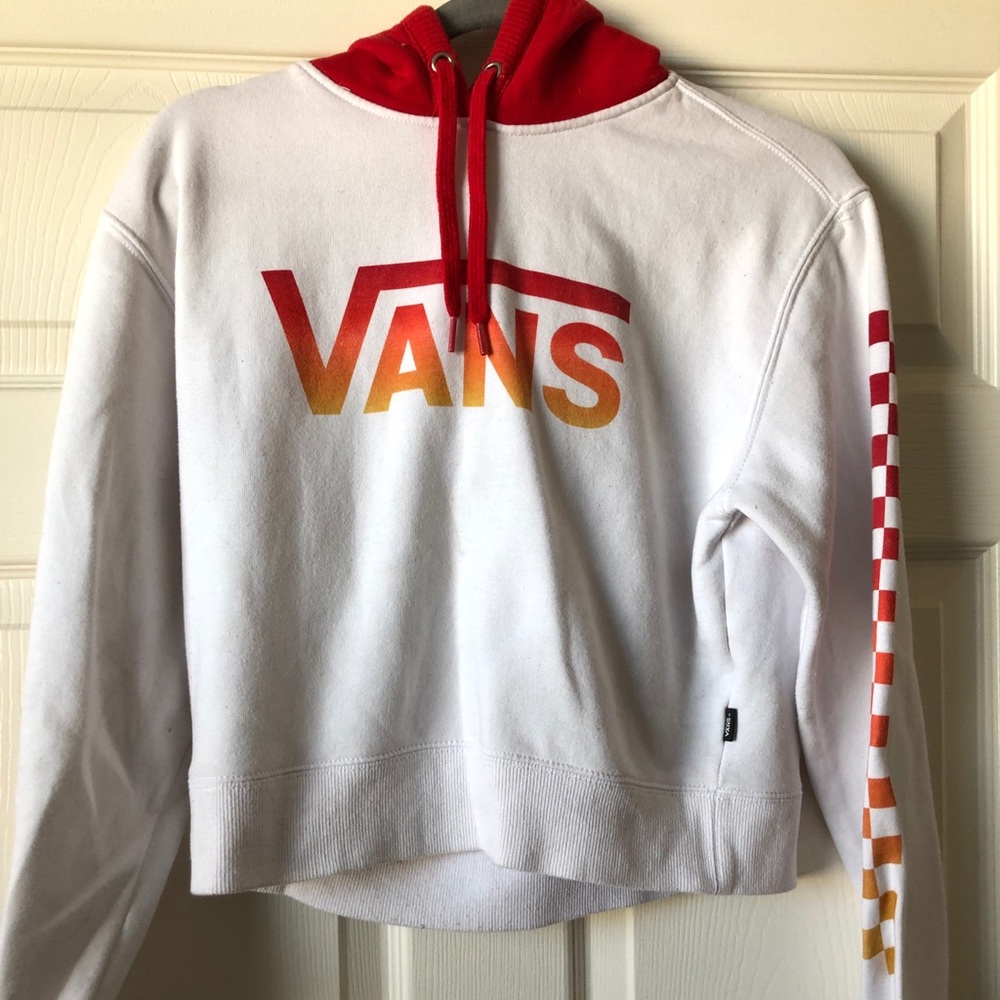 XS Vans Cropped Hoodie
